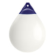 White inflatable buoy, Polyform A-5 