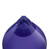 Purple inflatable buoy, Polyform A-6 angled shot