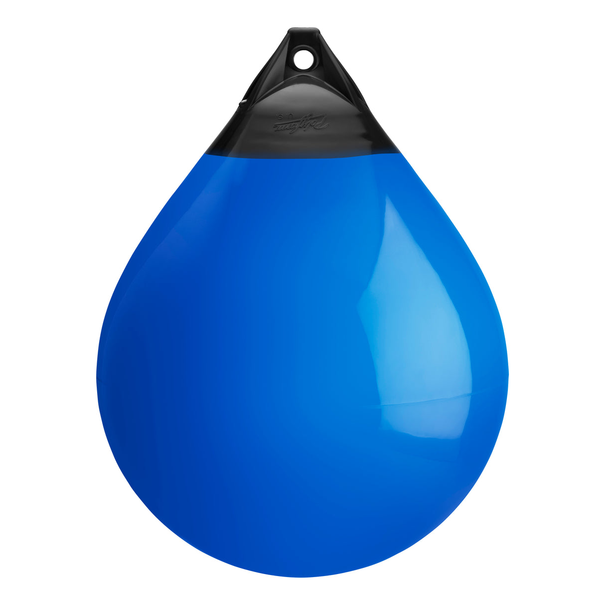 Blue buoy with Black-Top, Polyform A-6