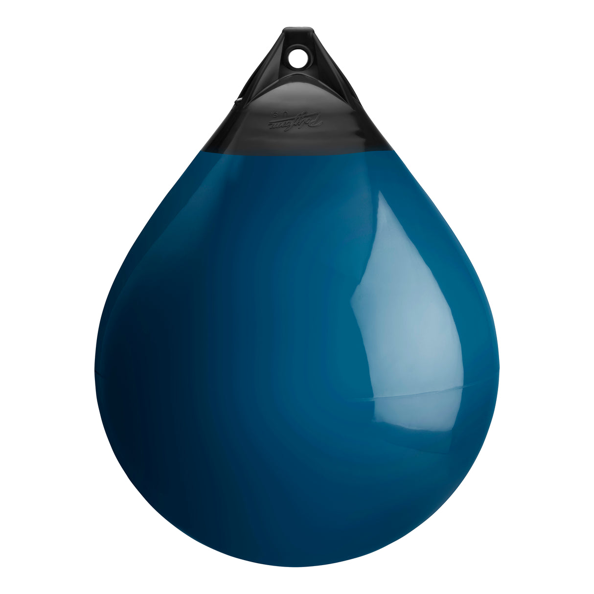 Catalina Blue buoy with Black-Top, Polyform A-6
