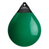 Forest Green buoy with Black-Top, Polyform A-6