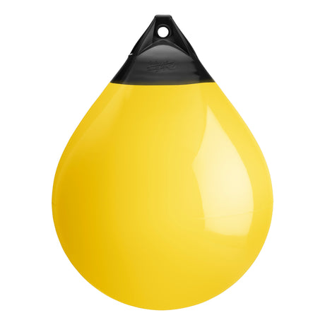 Yellow buoy with Black-Top, Polyform A-6