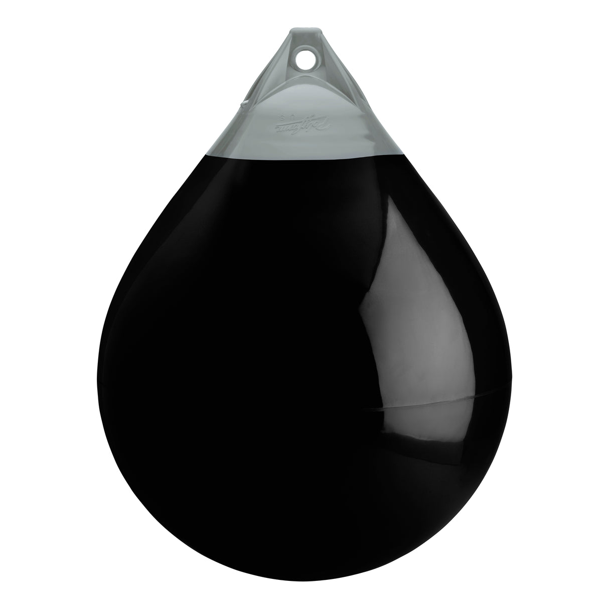 Black buoy with Grey-Top, Polyform A-6
