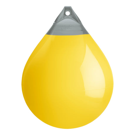 Yellow buoy with Grey-Top, Polyform A-6