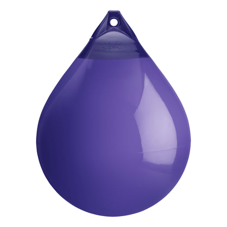 Purple inflatable buoy, Polyform A-6 
