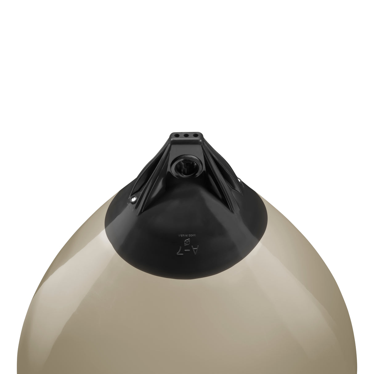 Sand buoy with Black-Top, Polyform A-7 angled shot