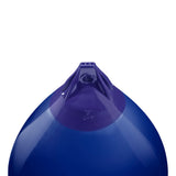 Cobalt Blue inflatable buoy, Polyform A-7 angled shot