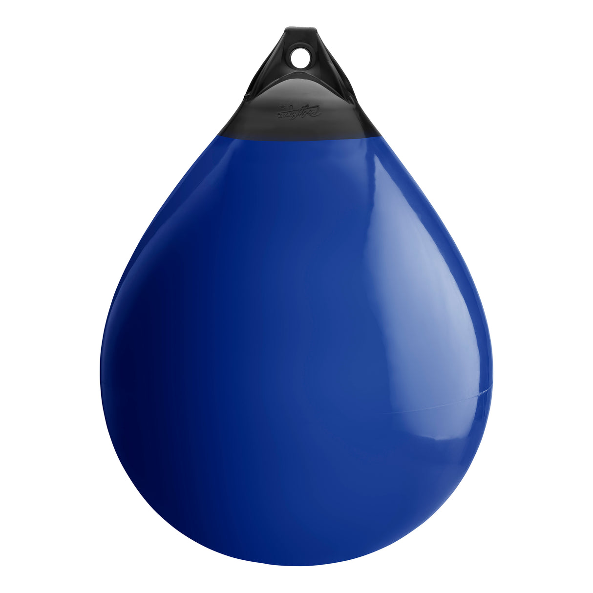 Cobalt Blue buoy with Black-Top, Polyform A-7