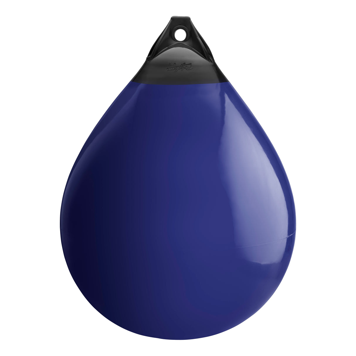 Navy Blue buoy with Black-Top, Polyform A-7