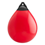 Red buoy with Black-Top, Polyform A-7