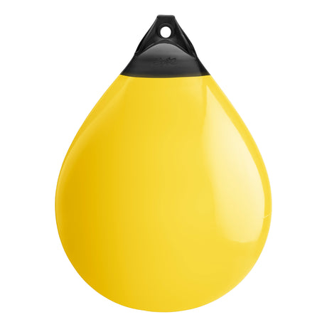 Yellow buoy with Black-Top, Polyform A-7
