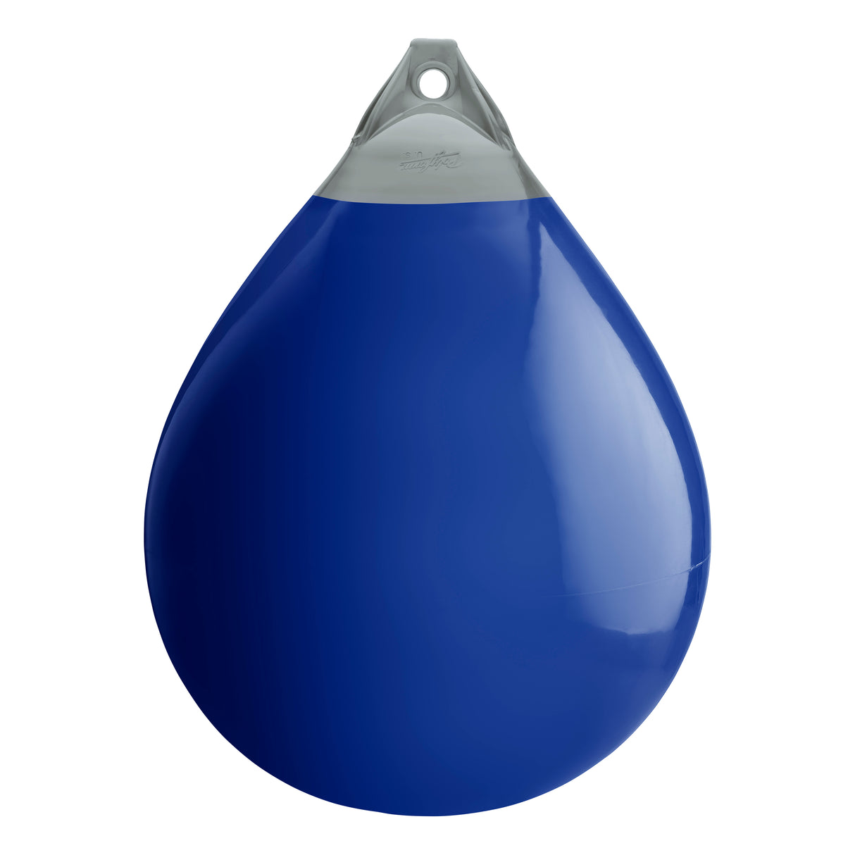 Cobalt Blue buoy with Grey-Top, Polyform A-7