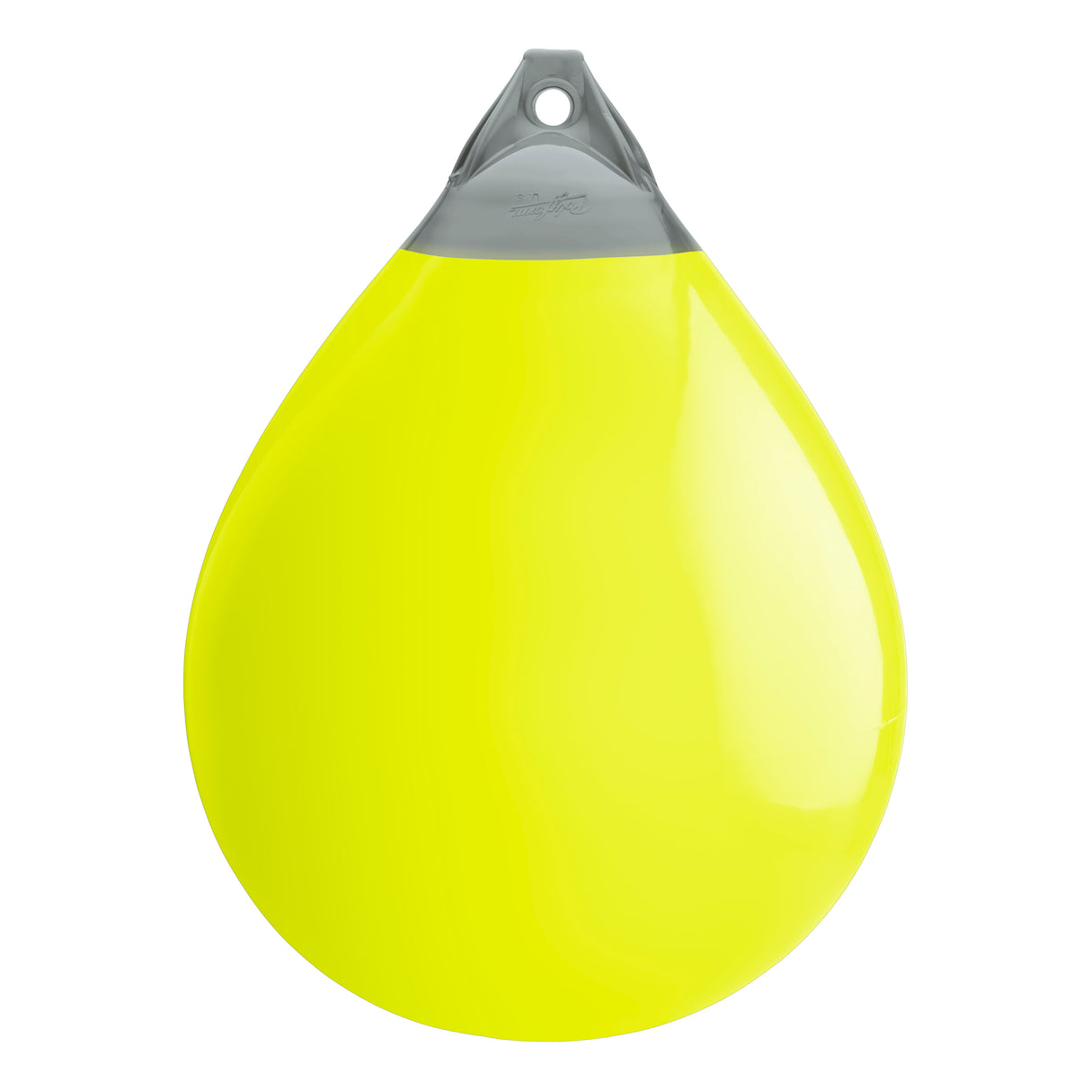 Saturn Yellow buoy with Grey-Top, Polyform A-7