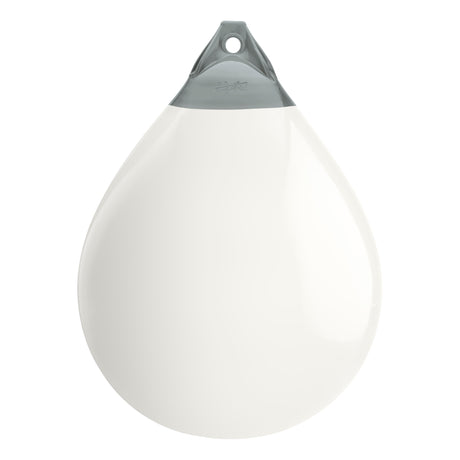 White buoy with Grey-Top, Polyform A-7