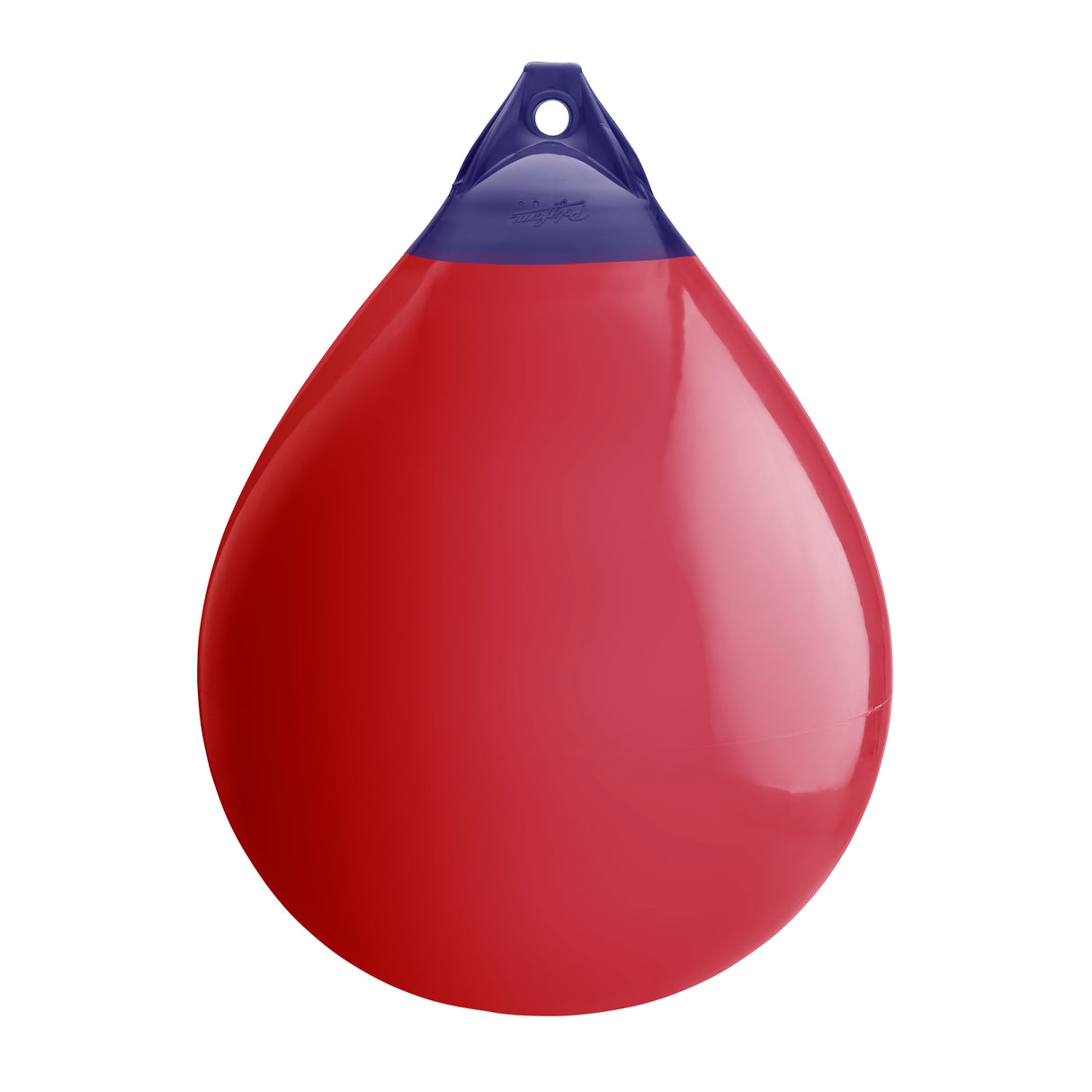 Classic Red inflatable buoy, Polyform A-7 