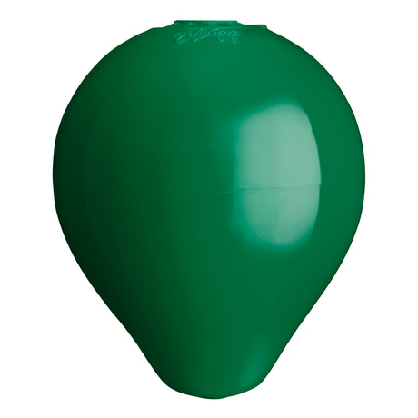 Hole through center mooring and marker buoy, Polyform CC-1 Forest Green