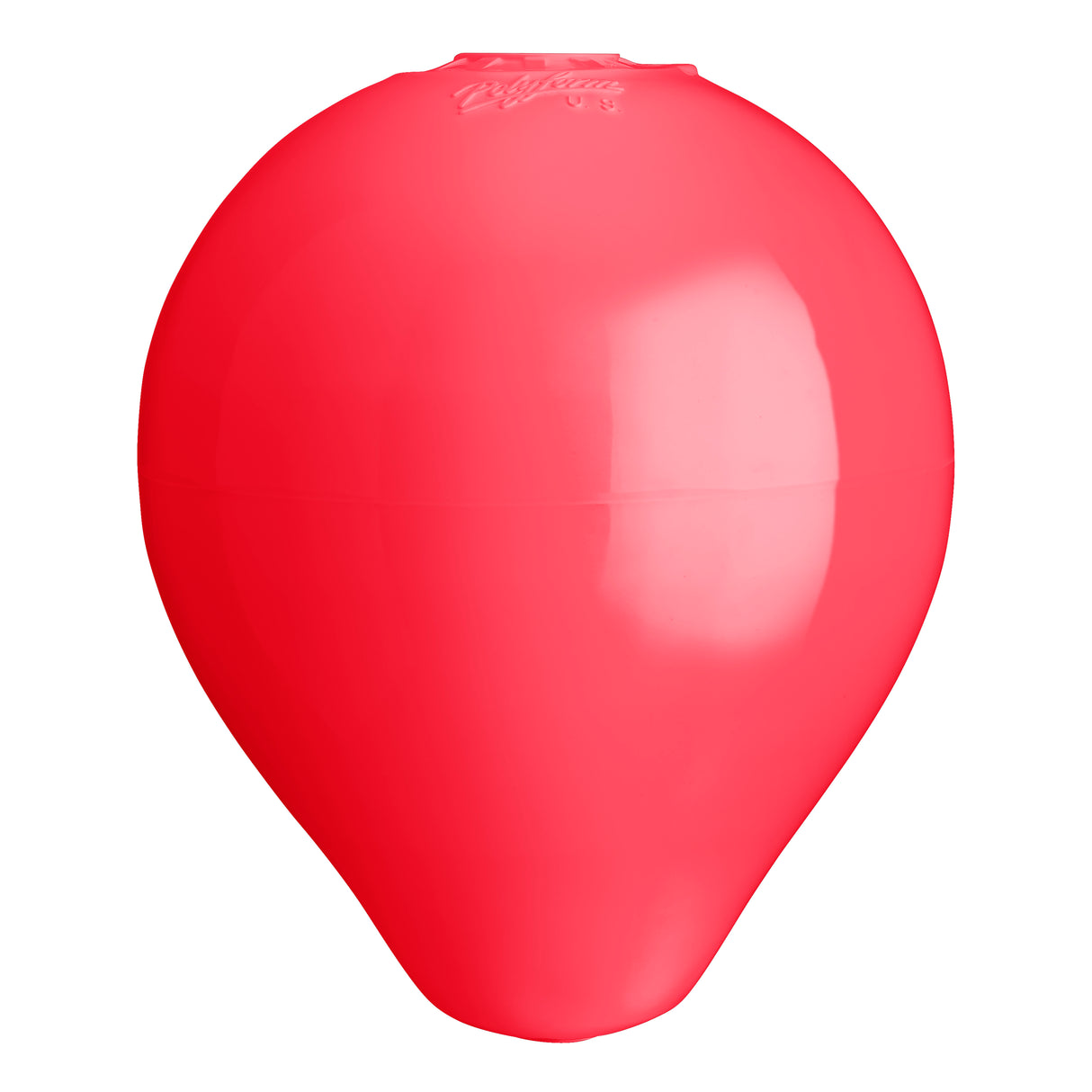 Hole through center mooring and marker buoy, Polyform CC-1 Red