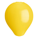 Hole through center mooring and marker buoy, Polyform CC-1 Yellow