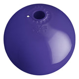 Hole through center mooring and marker buoy, Polyform CC-1 Purple angled shot