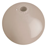 Hole through center mooring and marker buoy, Polyform CC-2 Sand angled shot