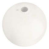 Hole through center mooring and marker buoy, Polyform CC-2 White angled shot