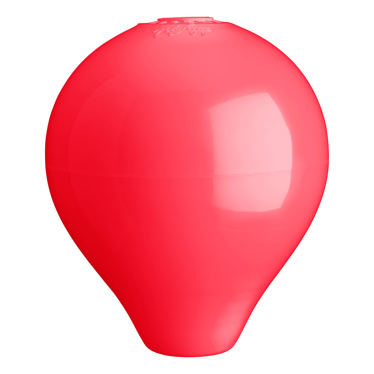 Hole through center mooring and marker buoy, Polyform CC-2 Red