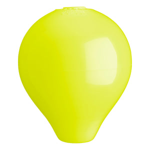 Hole through center mooring and marker buoy, Polyform CC-2 Saturn Yellow