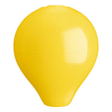 Hole through center mooring and marker buoy, Polyform CC-2 Yellow