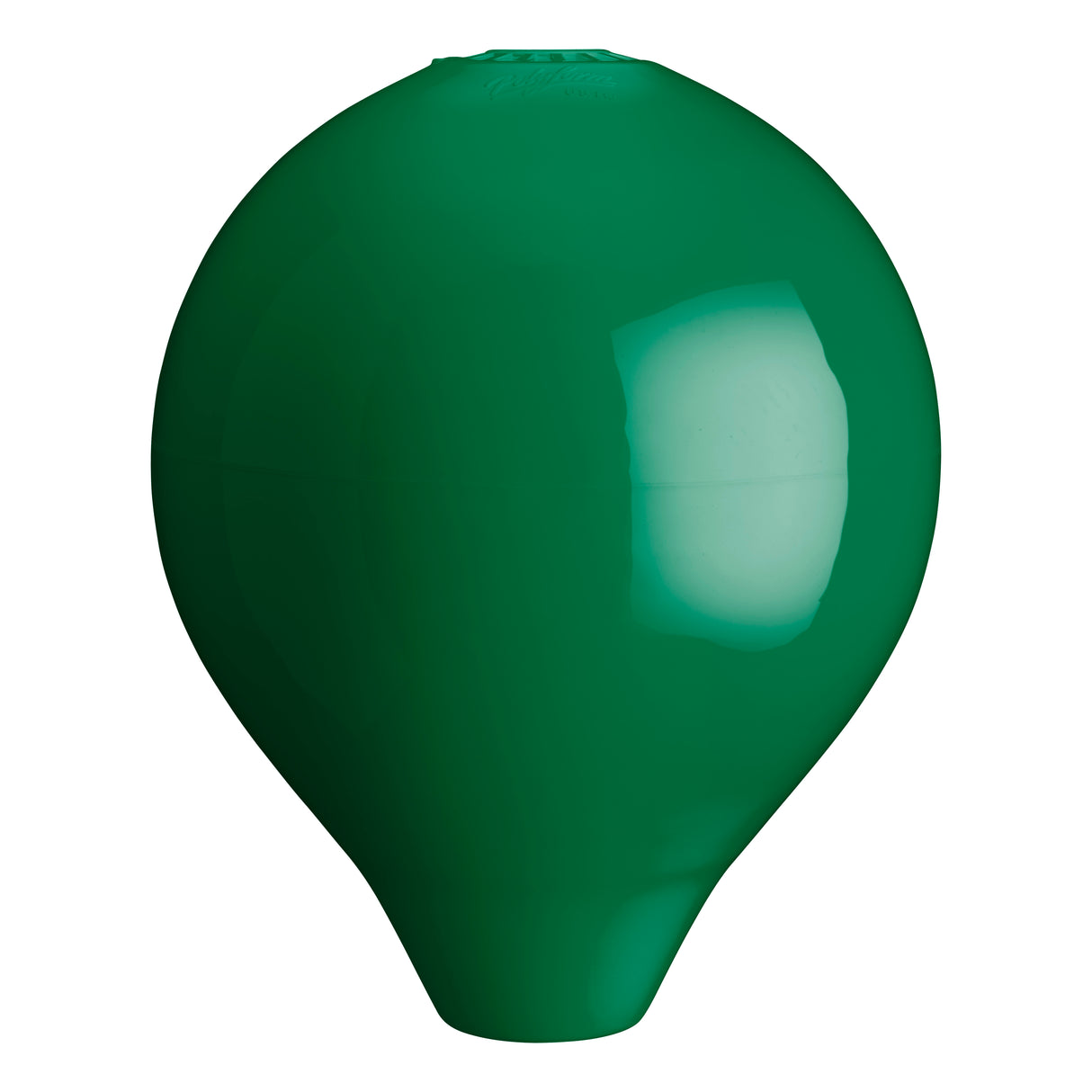 Hole through center mooring and marker buoy, Polyform CC-3 Forest Green