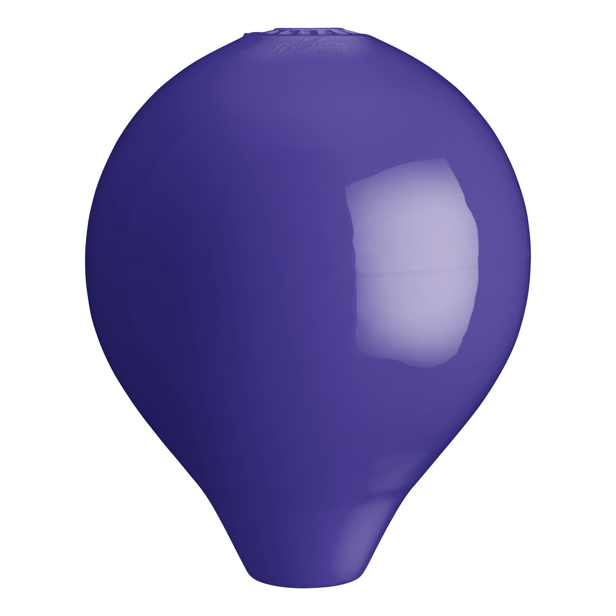 Hole through center mooring and marker buoy, Polyform CC-3 Purple