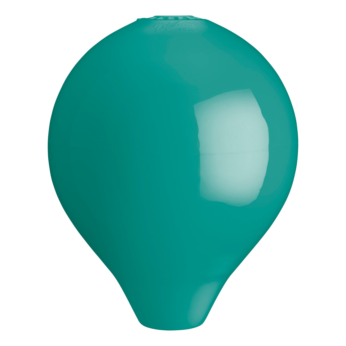 Hole through center mooring and marker buoy, Polyform CC-3 Teal