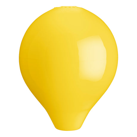 Hole through center mooring and marker buoy, Polyform CC-3 Yellow