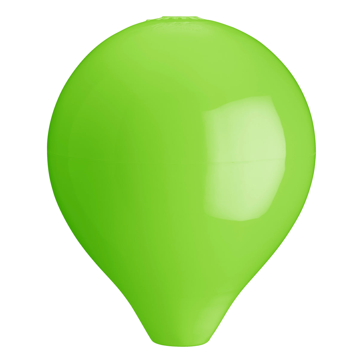 Hole through center mooring and marker buoy, Polyform CC-4 Lime
