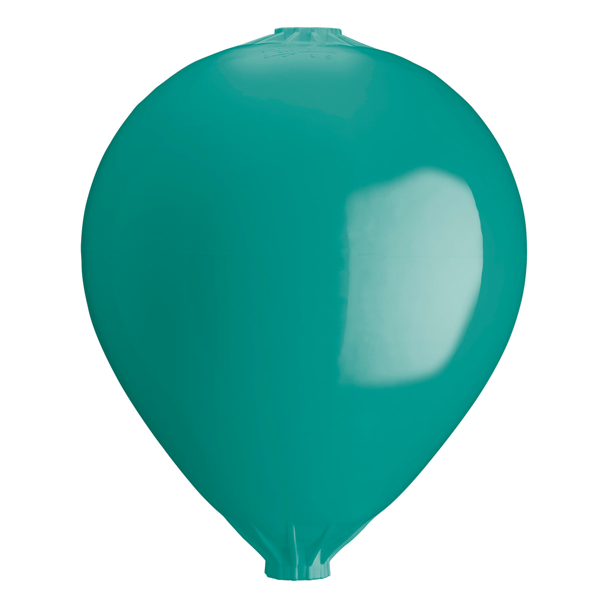 Hole through center mooring and marker buoy, Polyform CC-5 Teal