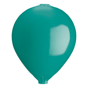 Hole through center mooring and marker buoy, Polyform CC-5 Teal