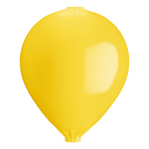Hole through center mooring and marker buoy, Polyform CC-5 Yellow