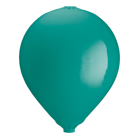 Hole through center mooring and marker buoy, Polyform CC-6 Teal