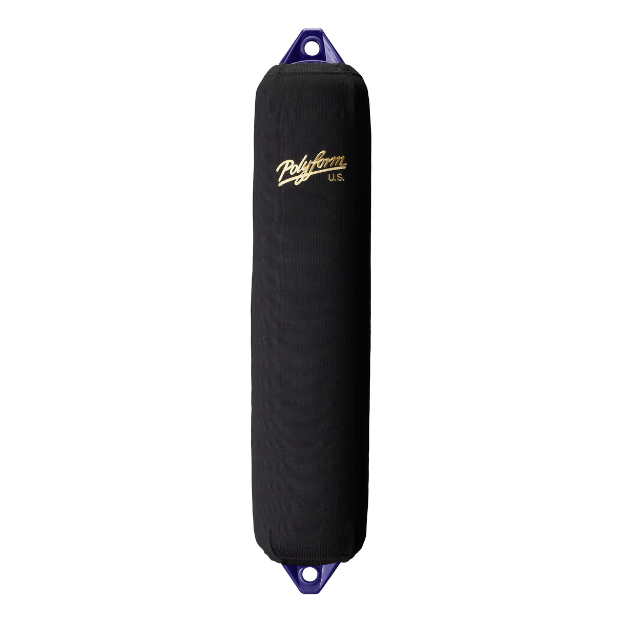 Black boat fender cover, Polyform EFC-04
