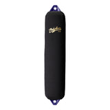 Black boat fender cover, Polyform EFC-04