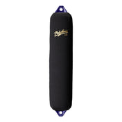 Black boat fender cover, Polyform EFC-04