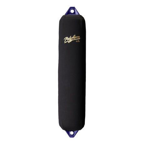 Black boat fender cover, Polyform EFC-04