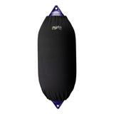 Black boat fender cover, Polyform EFC-11