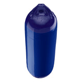 Cobalt Blue boat fender with Navy-Top, Polyform F-02 angled shot