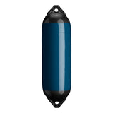 Catalina Blue boat fender with Black-Top, Polyform F-02 