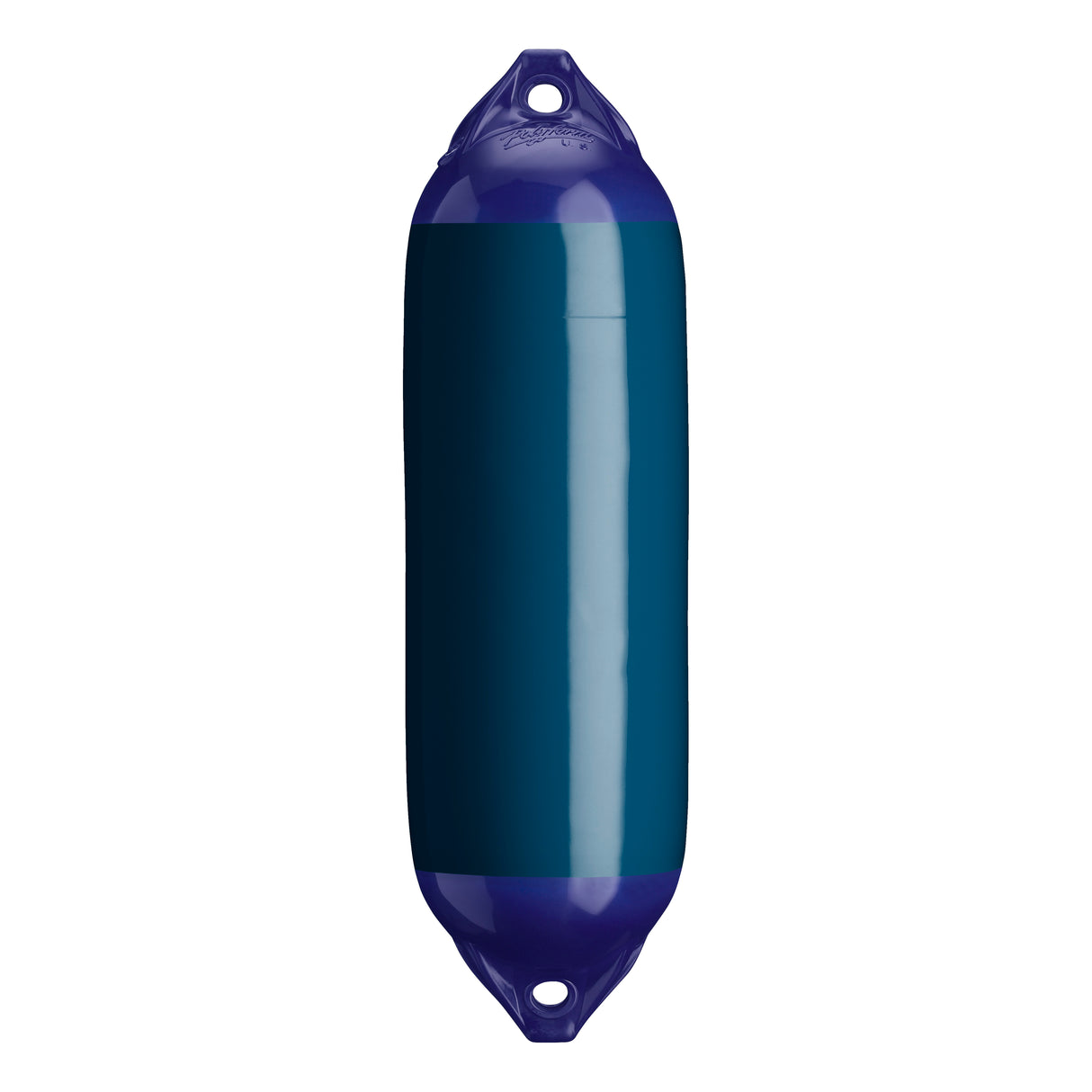 Catalina Blue boat fender with Navy-Top, Polyform F-02 