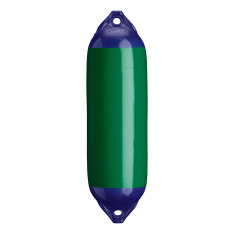 Forest Green boat fender with Navy-Top, Polyform F-02 