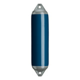 Catalina Blue boat fender with Grey-Top, Polyform F-1