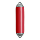 Classic Red boat fender with Grey-Top, Polyform F-1