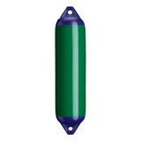 Forest Green boat fender with Navy-Top, Polyform F-1 
