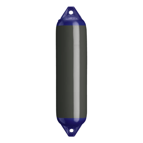 Graphite boat fender with Navy-Top, Polyform F-1 